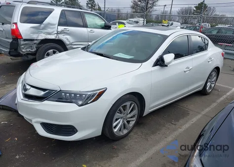 2018 Acura Ilx Premium Package/Technology Plus Package из США, поврежденный, VIN 19UDE2F71JA001626